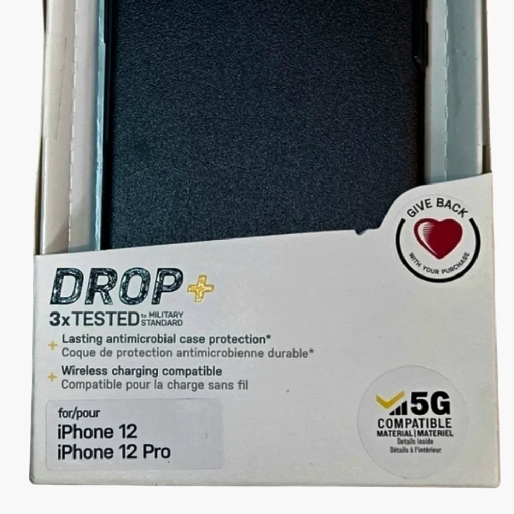 NEW in Box OtterBox Symmetry Series Case for iPhone 12/12 Pro - Black